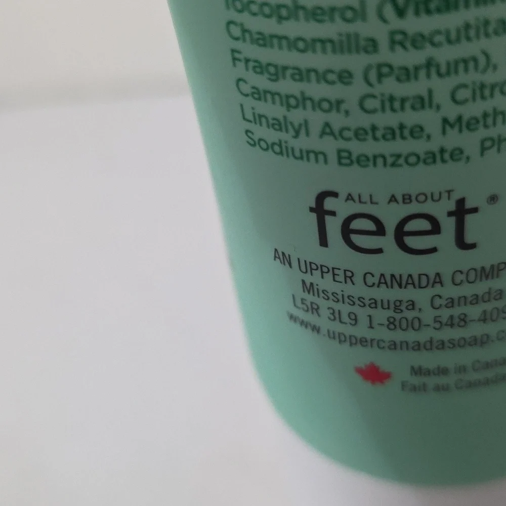 All About Feet Tea Tree Oil Foot Cream, New